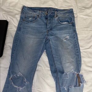 American eagle mom jeans